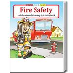 SC0192B Fire Safety Coloring and Activity Book Blank No Imprint